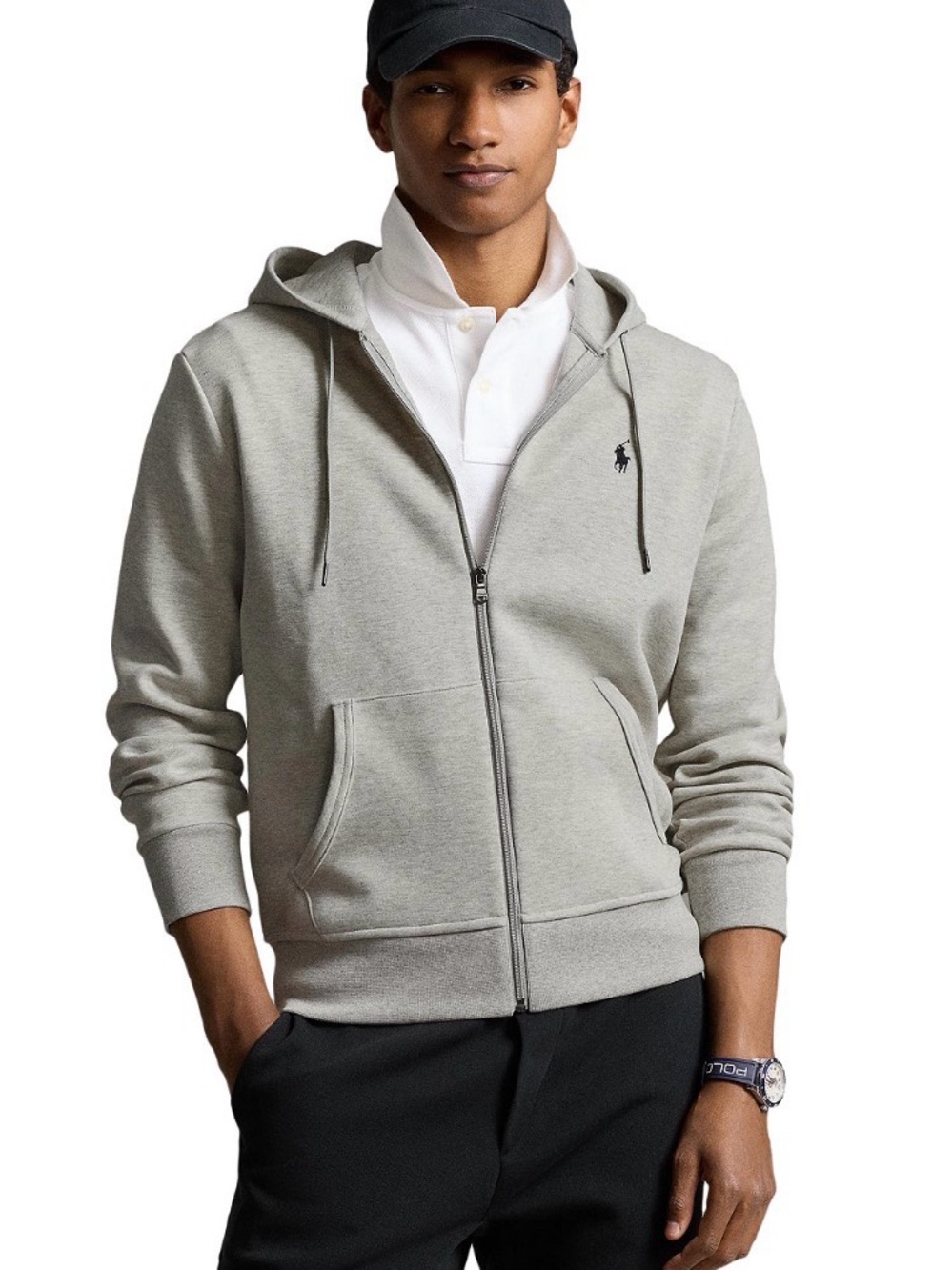 Polo by Ralph Lauren Men's Double-Knit Full-Zip Hoodie